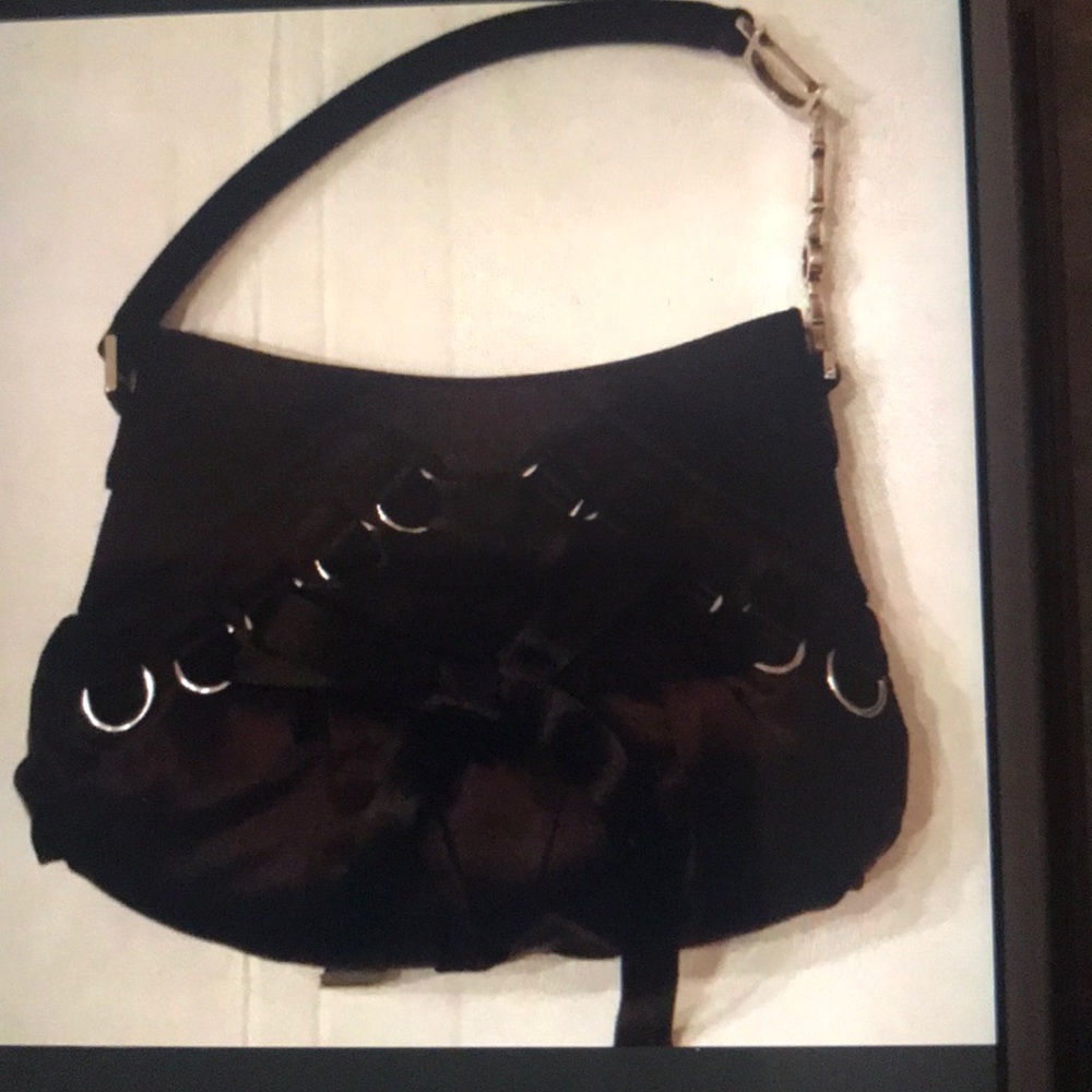 Christian Dior ballet satin bag in mint condition